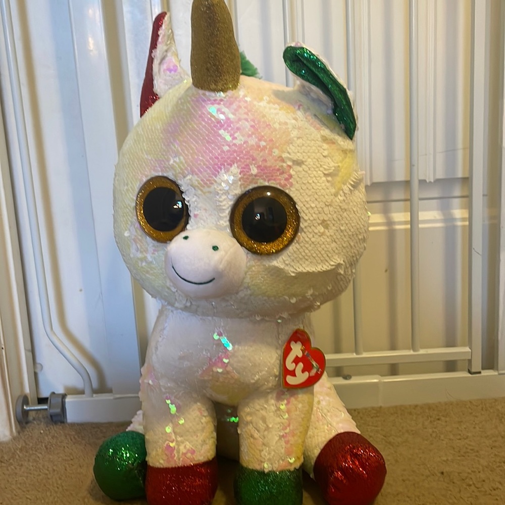 Stardust the unicorn jumbo beanie boo